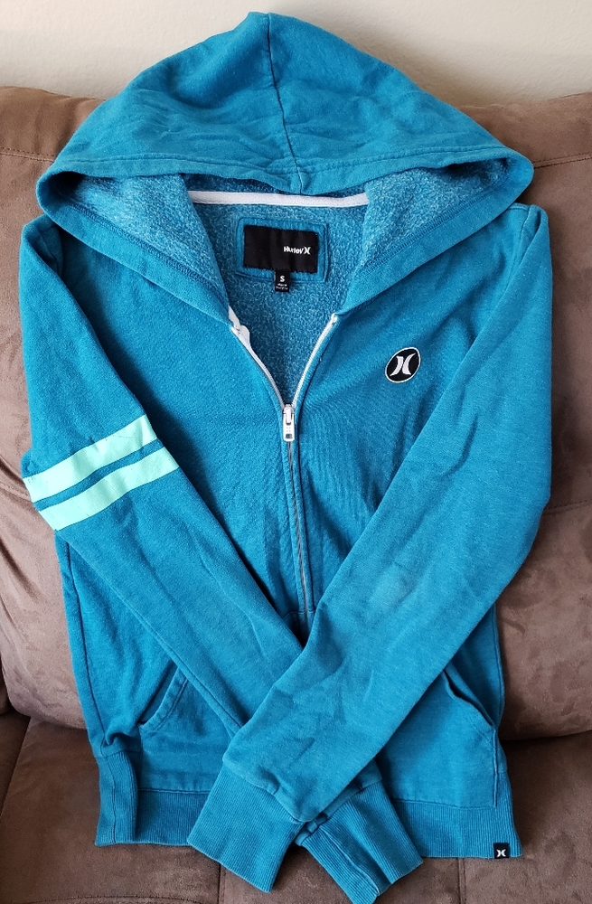 Hurley zip up hoodie